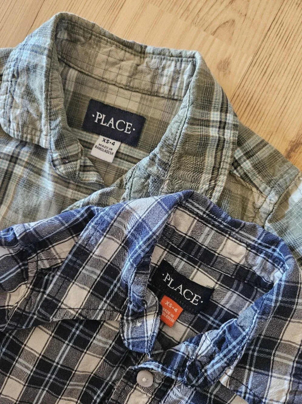 Place Toddler Boy Button Shirts